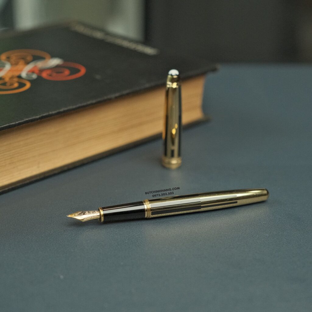 Bút Montblanc Meisterstuck Solitaire Gold & Black Fountain Pen 35979 - but montblanc meisterstuck solitaire gold amp black fountain pen 35981