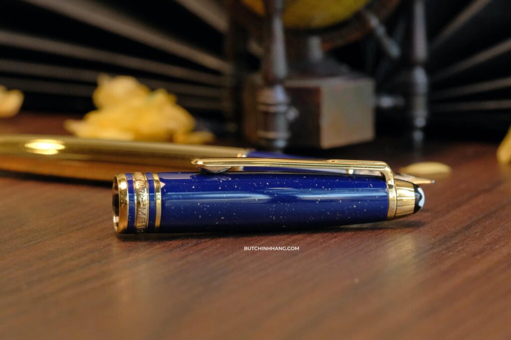 Đá Lapis Lazuli và dòng bút Montblanc Meisterstuck Solitaire Ramses II vô cùng hiếm gặp - da lapis lazuli va dong but montblanc meisterstuck solitaire ramses ii vo cung hiem gap 1