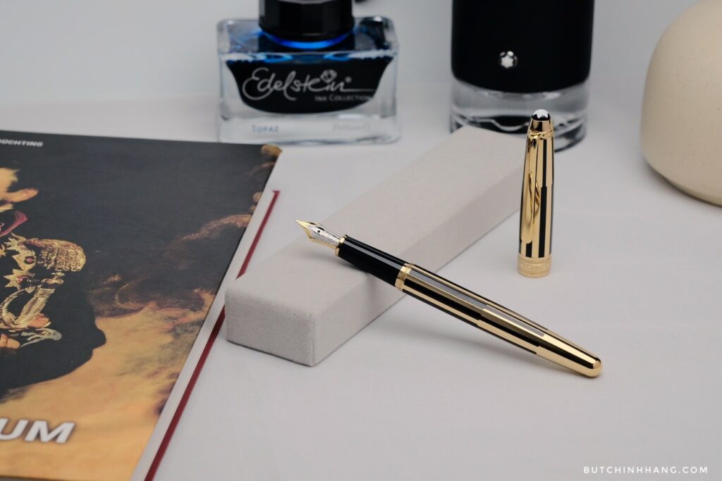 Meisterstuck Solitaire Gold & Black - Điều Gì Đã Tạo Nên Mẫu Bút Máy Cao Cấp Và Hiếm Ở Thời Điểm Hiện Tại? - meisterstuck solitaire gold black dieu gi da tao nen mau but may cao cap va hiem o thoi diem hien tai