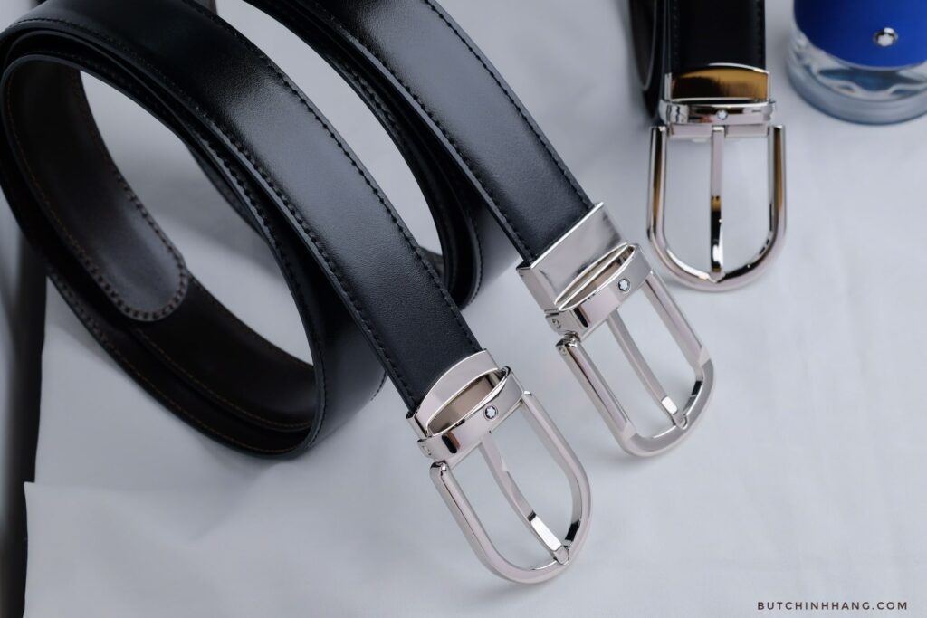 Montblanc Black Reversible Cut-to-Size Business Belt - Mẫu Thắt Lưng Đơn Giản Và Sang Trọng Đến Từ Montblanc - montblanc black reversible cut to size business belt mau that lung don gian va sang trong den tu montblanc 1