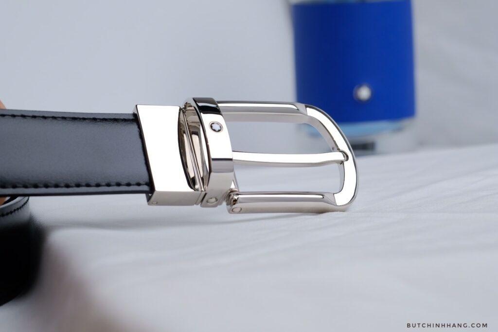 Montblanc Black Reversible Cut-to-Size Business Belt - Mẫu Thắt Lưng Đơn Giản Và Sang Trọng Đến Từ Montblanc - montblanc black reversible cut to size business belt mau that lung don gian va sang trong den tu montblanc 3