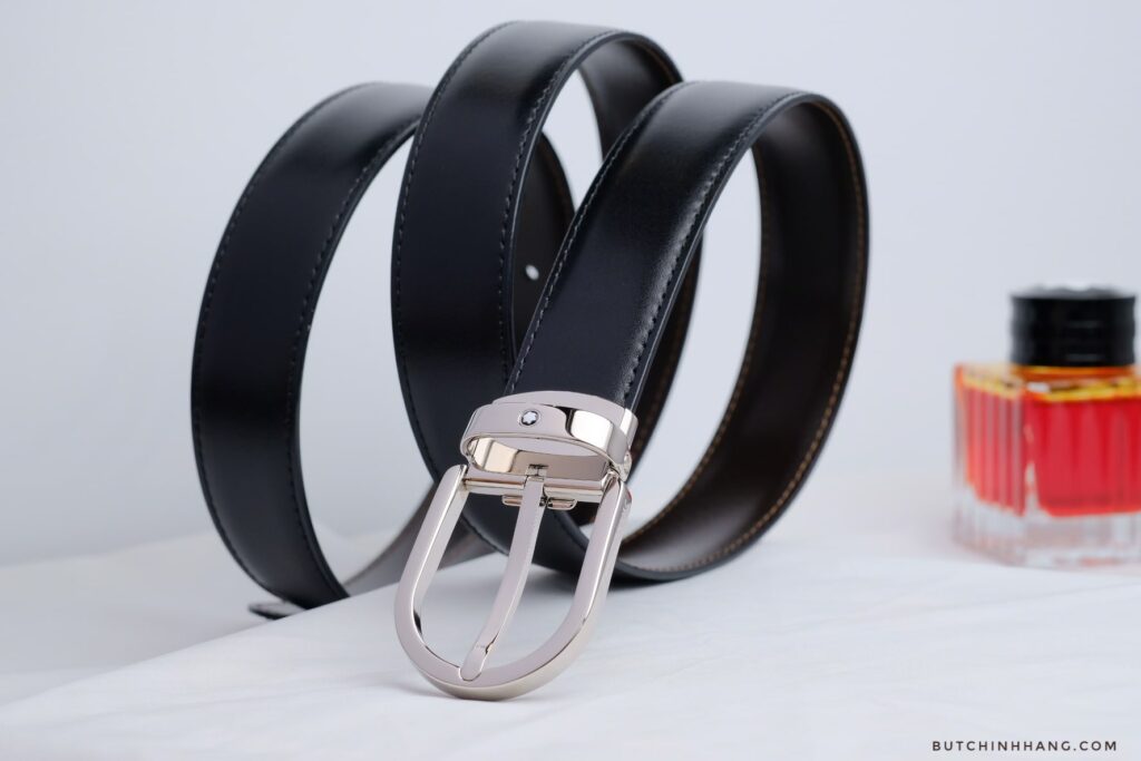 Montblanc Classic Line Platinum Belt - Mẫu Thắt Lưng Sang Trọng, Phù Hợp Với Thời Trang Công Sở - montblanc classic line platinum belt mau that lung sang trong phu hop voi thoi trang cong so 3