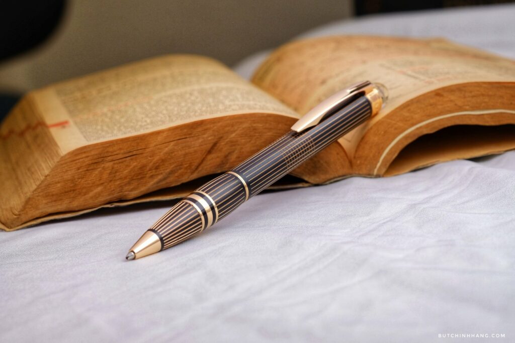 Starwalker Red Gold Metal - Mẫu Bút Được Phủ Sơn Mài Nhám Hiếm Hoi Của Montblanc - starwalker red gold metal mau but duoc phu son mai nham hiem hoi cua montblanc 2