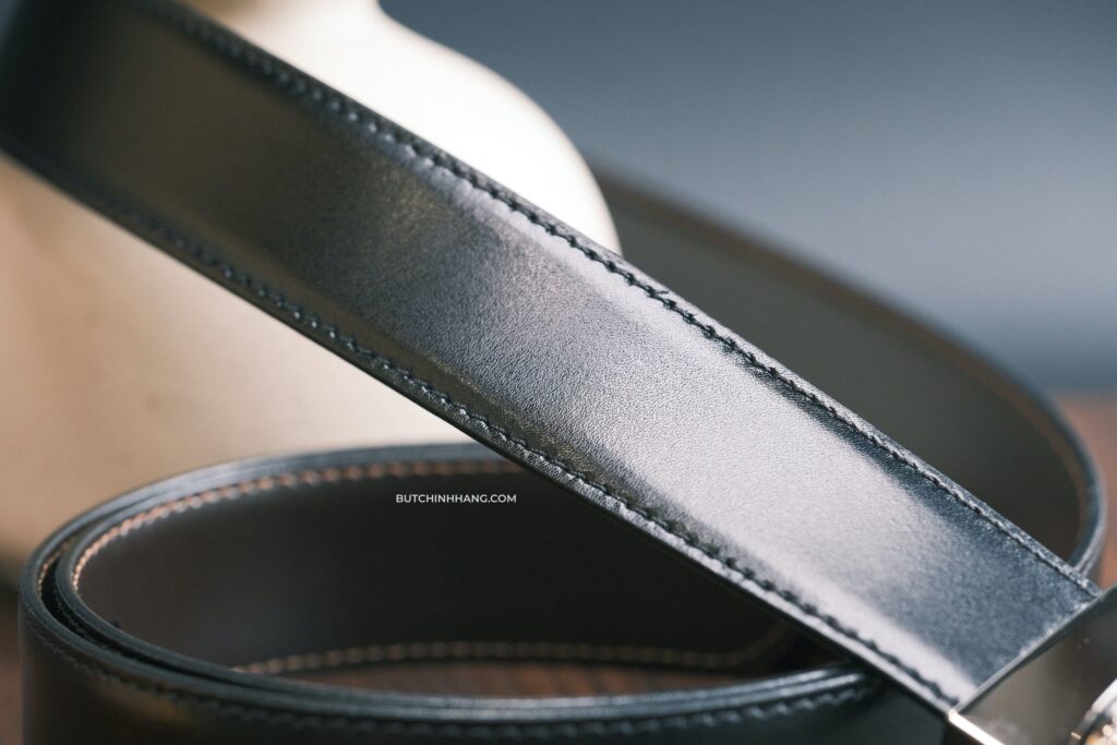 Thắt lưng Montblanc Casual Oval Reversible Leather Belt - Mẫu thắt lưng thường ngày mà không kém phần sang trọng - that lung montblanc casual oval reversible leather belt mau that lung thuong ngay ma khong kem phan sang trong 1