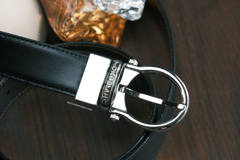 Thắt lưng Montblanc Casual Oval Reversible Leather Belt - Mẫu thắt lưng thường ngày mà không kém phần sang trọng - that lung montblanc casual oval reversible leather belt mau that lung thuong ngay ma khong kem phan sang trong 2