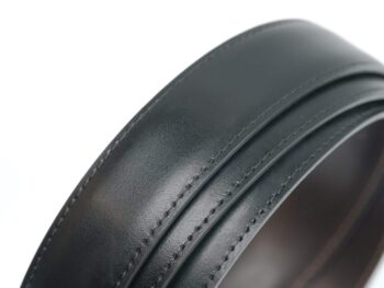 Thắt lưng Montblanc Classic Line Trapeze Buckle Reversible Black / Brown Leather Belt 109737  - 3cm - Ảnh 4