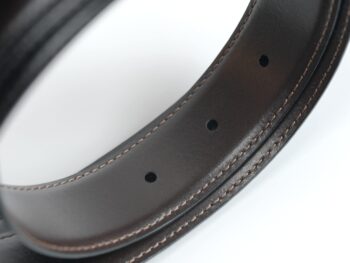 Thắt lưng Montblanc Horseshoe SH Palladium - coat Pin Buckle Reversible Black & Brown Leather Belt 123890 - 3cm - that lung montblanc horseshoe sh palladium coat pin buckle reversible black amp brown leather belt 123890 3cm 4 scaled