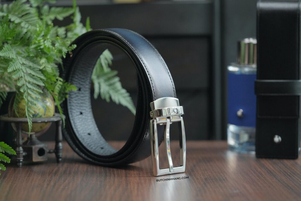 Thắt lưng Montblanc Men’s Reversible Cut-to-Size Business Belt - Thời trang, lịch lãm - that lung montblanc mens reversible cut to size business belt thoi trang lich lam 4