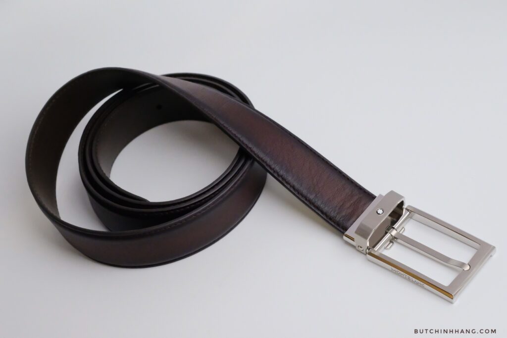 Brown Leather Rectangular Pin Buckle - Mẫu Thắt Lưng Da Nâu Là Phụ Kiện Không Thể Thiếu Cho Các Bộ Suit - 2022 1102 19052800 01