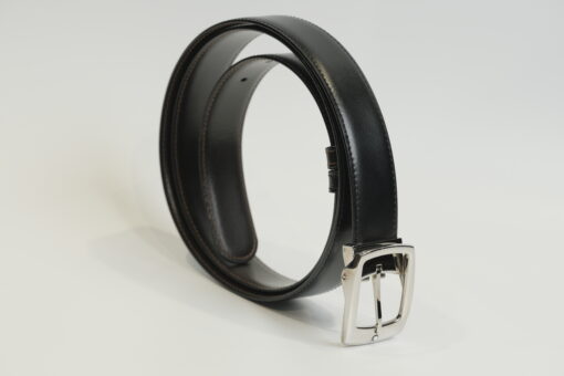 Thắt lưng Montblanc Contemporary Black Leather Belt 9695 – 3cm Thắt lưng Montblanc Mới Nguyên Hộp 2