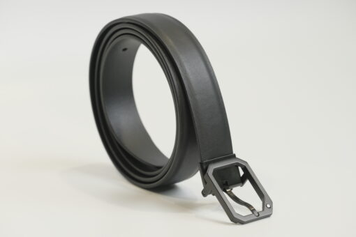 Thắt lưng nữ Belt Frame Pin Buckle Plain Leather Black 2.5cm 123902