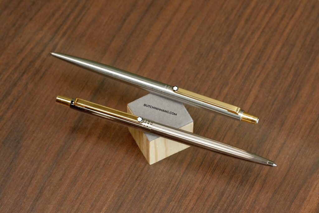 Some rare and hard to find Montblanc antique pens - unique combination of leather and montblanc pens 2