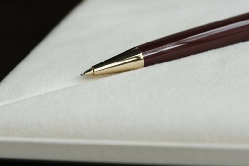 Bút chì Montblanc Meisterstuck Classique Burgundy Mechanical Pencil 165R - Hình ảnh 5