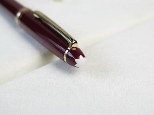 Bút Montblanc Meisterstuck Classique Burgundy BallPoint Pen 164R - Image 4
