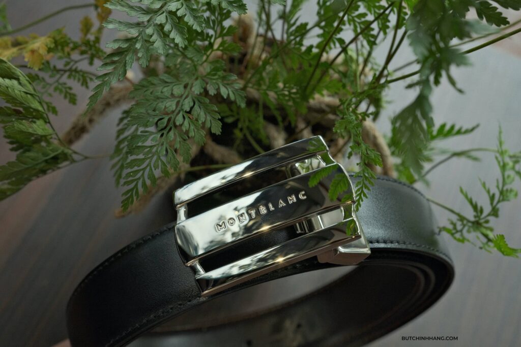 Mặt thắt lưng tuyệt đẹp mà Montblanc sử dụng trên mẫu thắt lưng Montblanc Contemporary Line 3 Ring Cut-out Pall Leather Belts - mat that lung tuyet dep ma montblanc su dung tren mau that lung montblanc contemporary line 3 ring cut out pall leather belts
