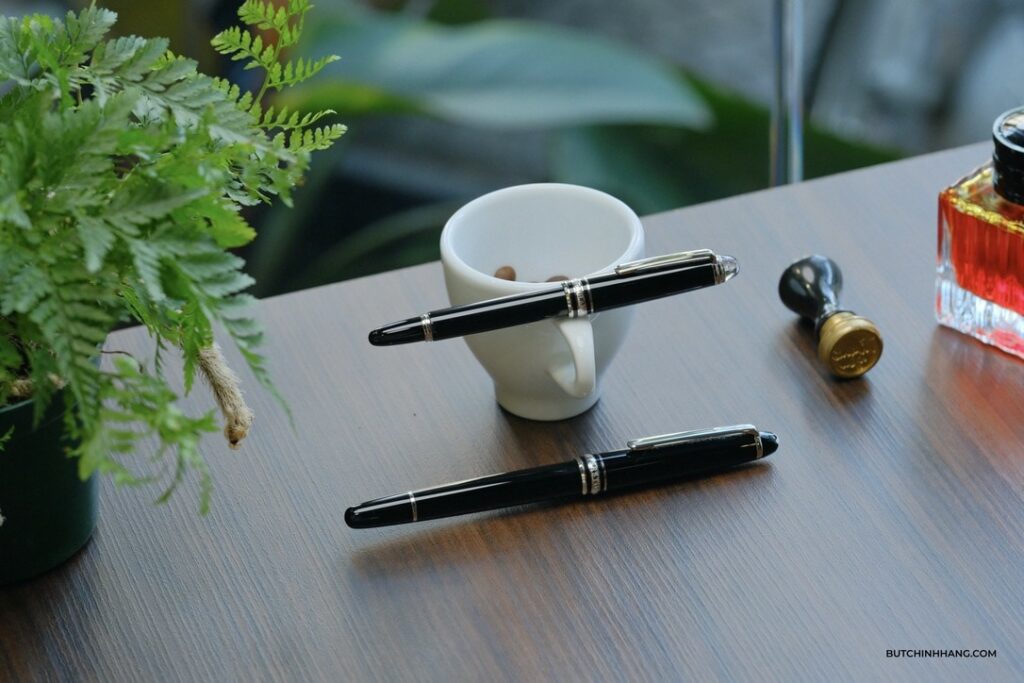 Montblanc Meisterstück Mozart Diamond - Một phiên bản mini với hình dáng của Meisterstuck Classique - phien ban but mang mau do san ho doc dao ton vinh nha soan nhac johann sebastian bach vi dai 6