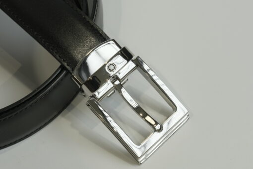 Thắt lưng Montblanc Classic Line Reversible Leather Belt 107664 - 3cm - Image 3