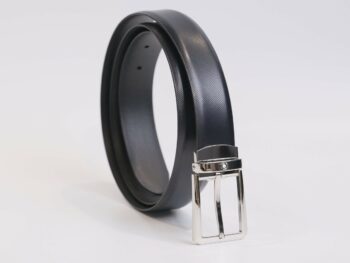 Thắt lưng Montblanc Rectangular Blue Trapeze Buckle Belt 123897 – 3cm - that lung montblanc rectangular blue trapeze buckle belt 123897 3cm 2 scaled