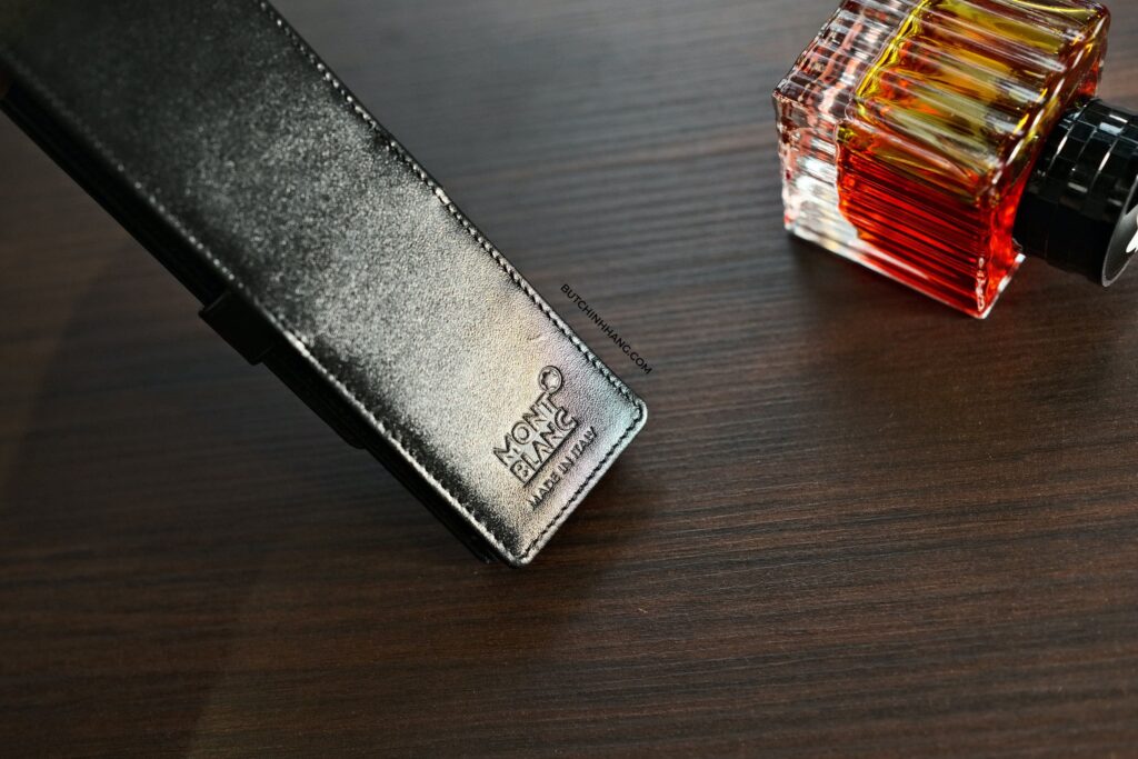 Bao da bút Montblanc Meisterstuck 2 Pen Pouch - sự bảo vệ cho những chiếc bút của bạn - bao da but montblanc meisterstuck 2 pen pouch su bao ve cho nhung chiec but cua ban 1