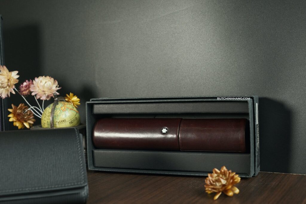 Bao da đựng bút Montblanc - những tấm chắn bảo vệ bút của bạn - bao da dung but montblanc nhung tam chan bao ve but cua ban