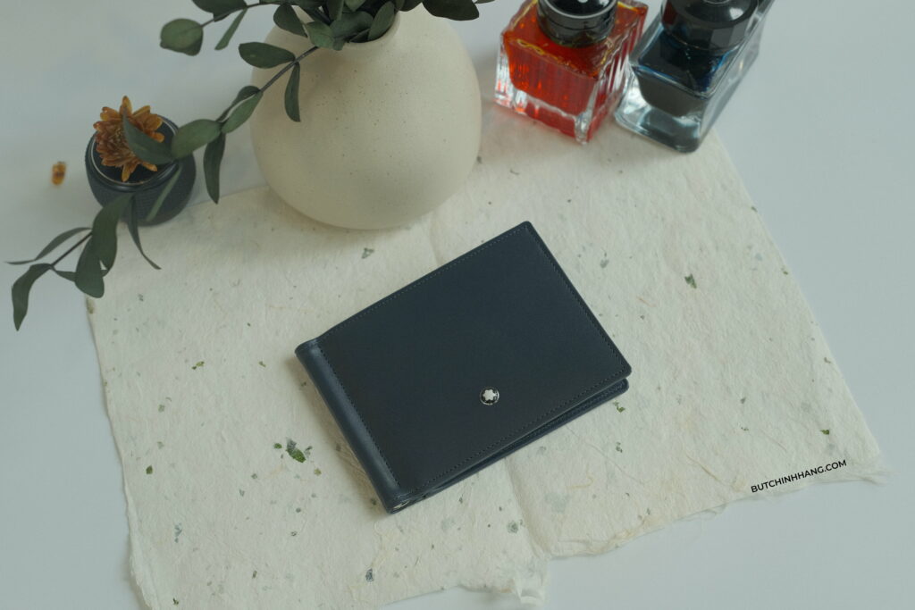 Ví kẹp kiền Montblanc Meisterstuck 6 CC Leather Wallet - sản phẩm của thời đại mới - vi kep kien montblanc meisterstuck 6 cc leather wallet san pham cua thoi dai moi