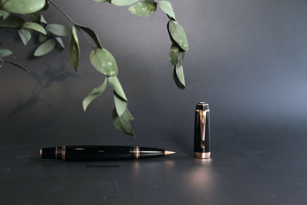 Viên đá Topaz nâu và Boheme Marron Rollerball Pen - vien da topaz nau va boheme marron rollerball pen 3
