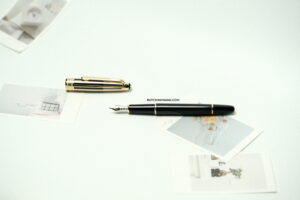 Bút máy và phiên bản Meisterstuck Doue Gold & Black đầy kiêu sa
