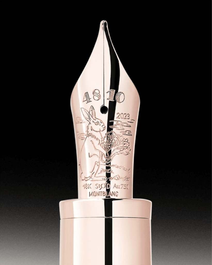 Mẫu bút với hình ảnh chú thỏ - Bút Montblanc The Legend of Zodiacs The Rabbit Limited Edition 512 - mau but voi hinh anh chu tho but montblanc the legend of zodiacs the rabbit limited edition 512