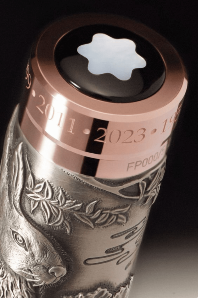 Mẫu bút với hình ảnh chú thỏ - Bút Montblanc The Legend of Zodiacs The Rabbit Limited Edition 512 - mau but voi hinh anh chu tho but montblanc the legend of zodiacs the rabbit limited edition 515