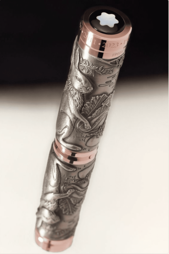 Mẫu bút với hình ảnh chú thỏ - Bút Montblanc The Legend of Zodiacs The Rabbit Limited Edition 512 - mau but voi hinh anh chu tho but montblanc the legend of zodiacs the rabbit limited edition 516