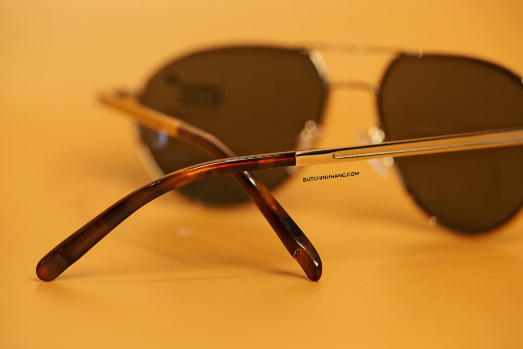 Montblanc Aviator Sunglasses MB714S 32Q Gold/Havana mẫu kính mát dành cho người sành điệu DSCF0024