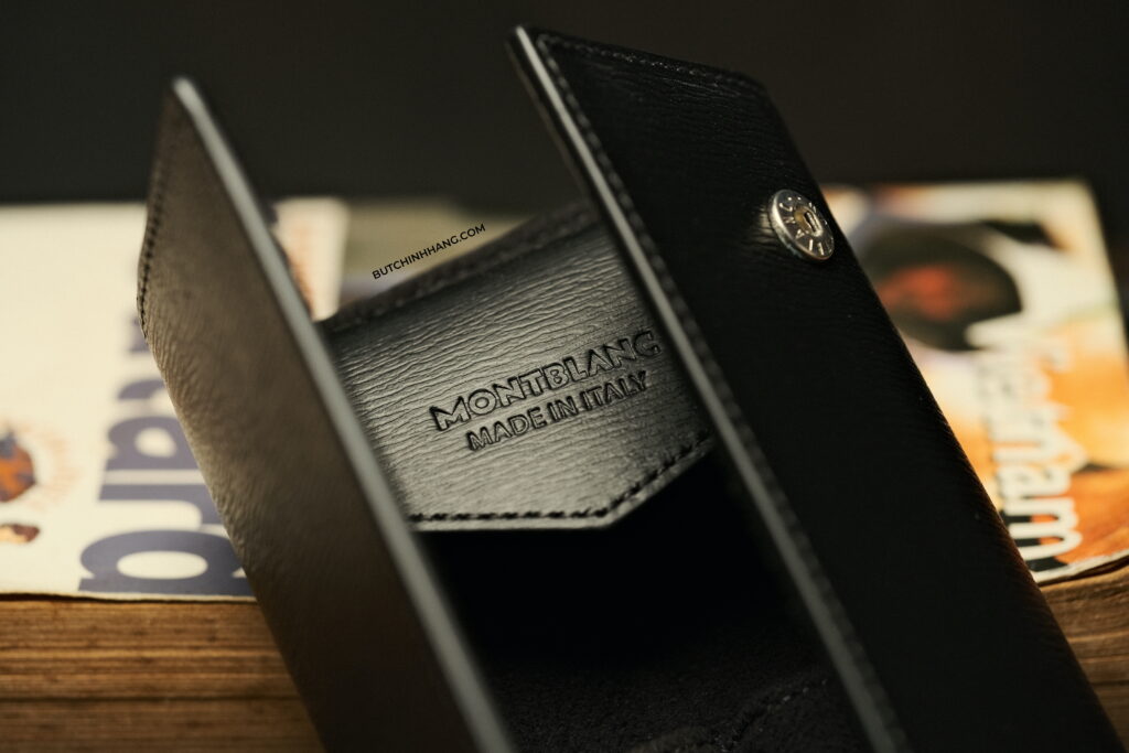 Hãy lựa chọn chiếc bao da Leather Goods Meisterstuck 4810 2 Pen Pouch Black để bảo vệ những chiếc bút cao cấp của bạn DSCF9252