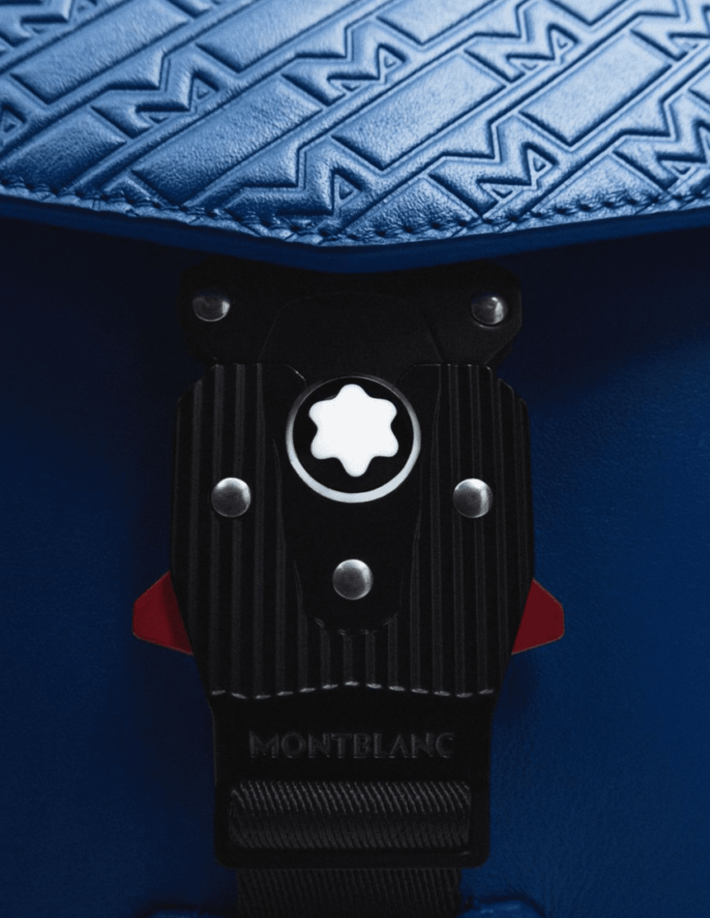 Chiếc ba lô màu xanh thuộc bộ sưu tập Montblanc M_Gram đầy táo bạo - chiec ba lo mau xanh thuoc bo suu tap montblanc m gram day tao bao 1