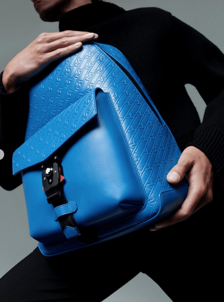 Chiếc ba lô màu xanh thuộc bộ sưu tập Montblanc M_Gram đầy táo bạo - chiec ba lo mau xanh thuoc bo suu tap montblanc m gram day tao bao