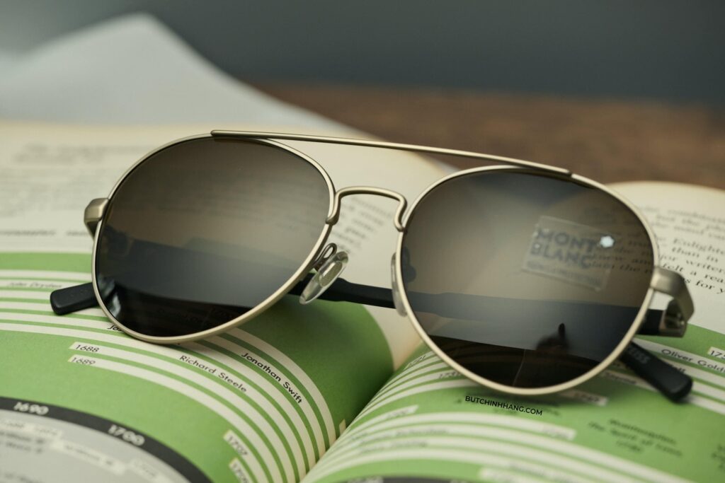 Kính mát Montblanc Oval Sunglasses MB587S - kinh mat montblanc oval sunglasses mb587s