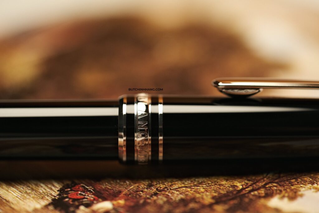 Montblanc Meisterstuck Classique Platinum Coated - mẫu bút bi xoay được yêu thích nhất - montblanc meisterstuck classique platinum coated mau but bi xoay duoc yeu thich nhat 1