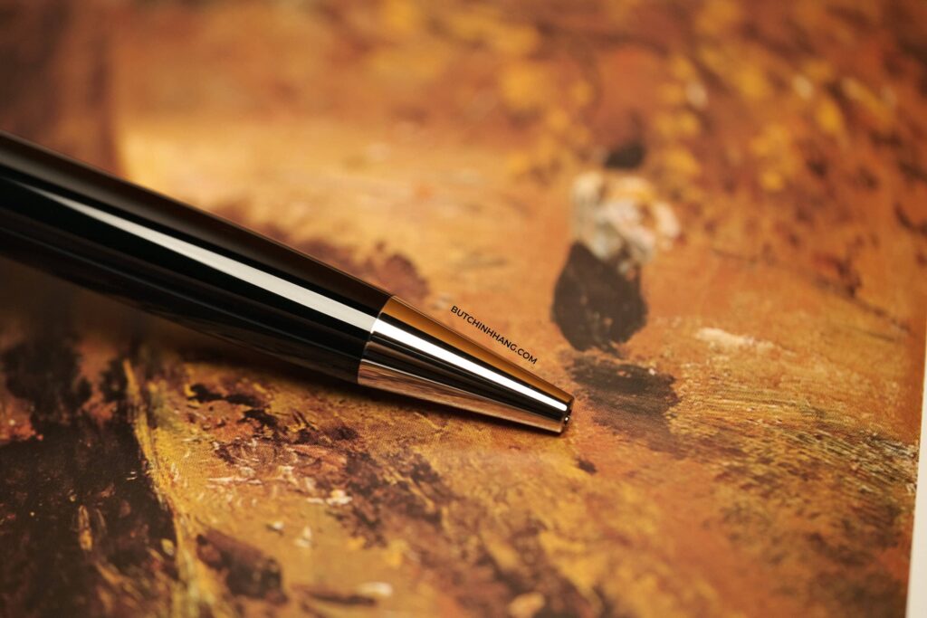 Montblanc Meisterstuck Classique Platinum Coated - mẫu bút bi xoay được yêu thích nhất - montblanc meisterstuck classique platinum coated mau but bi xoay duoc yeu thich nhat