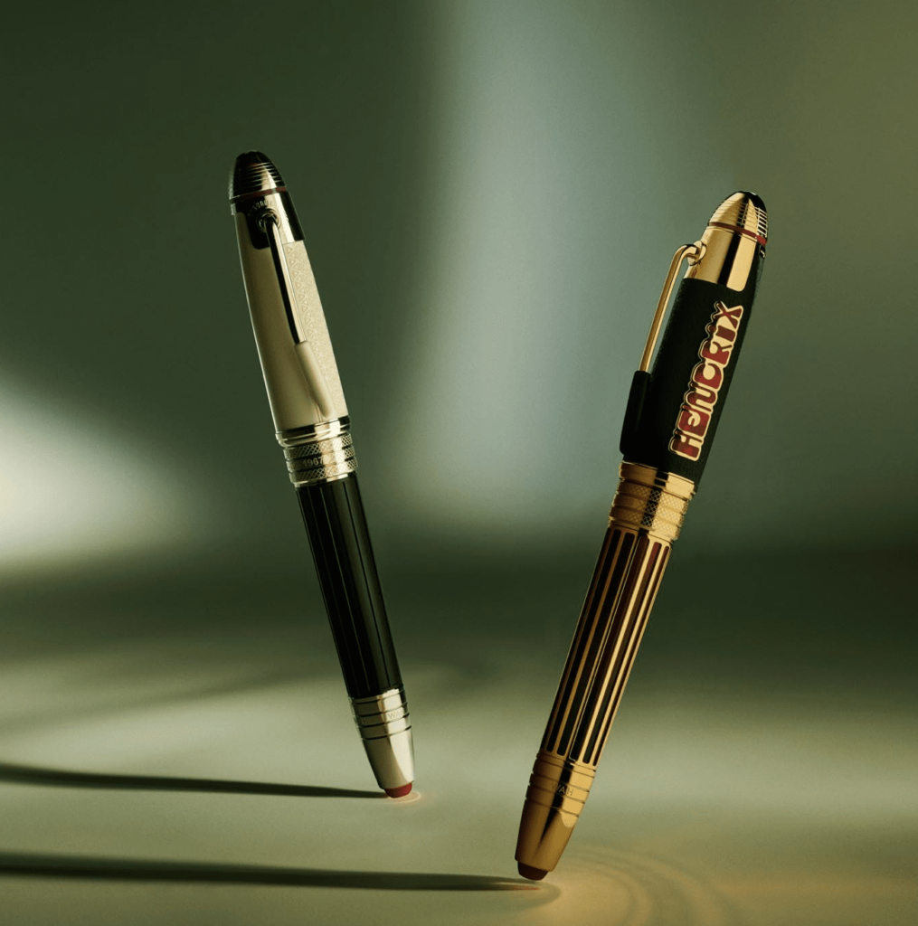 Limited edition of the Montblanc Great Characters Jimi Hendrix Limited Edition 1942 pen line - limited edition of the Montblanc Great Characters Jimi Hendrix Limited Edition 1942 pen line