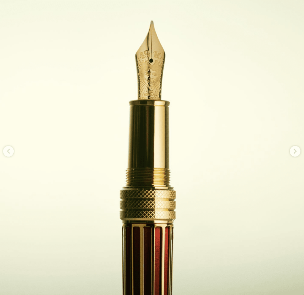 Limited edition of the Montblanc Great Characters Jimi Hendrix Limited Edition 1942 pen line - limited edition of the Montblanc Great Characters Jimi Hendrix Limited Edition 1943 pen line
