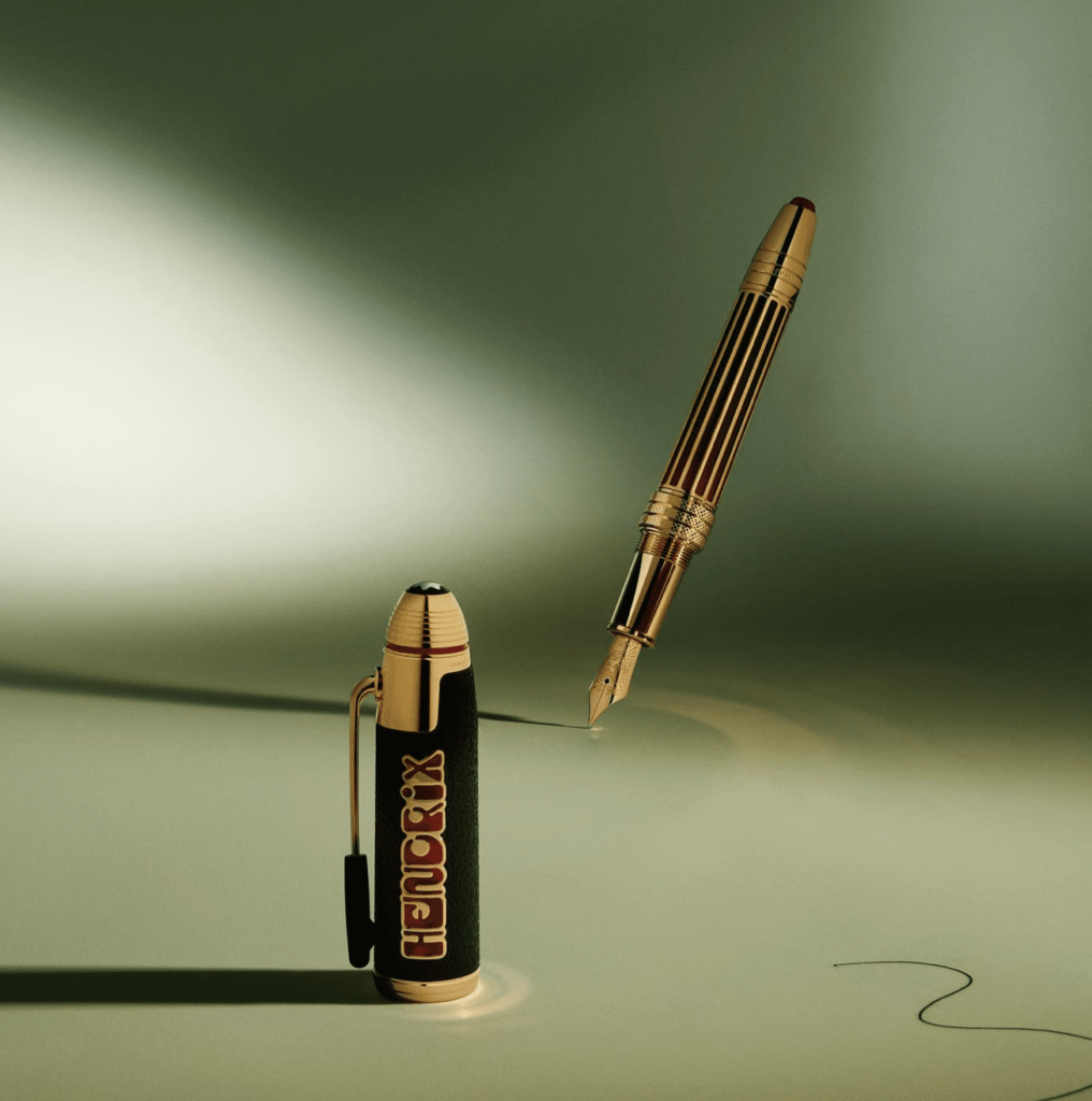 Limited edition of the Montblanc Great Characters Jimi Hendrix Limited Edition 1942 pen line - limited edition of the Montblanc Great Characters Jimi Hendrix Limited Edition 1945 pen line