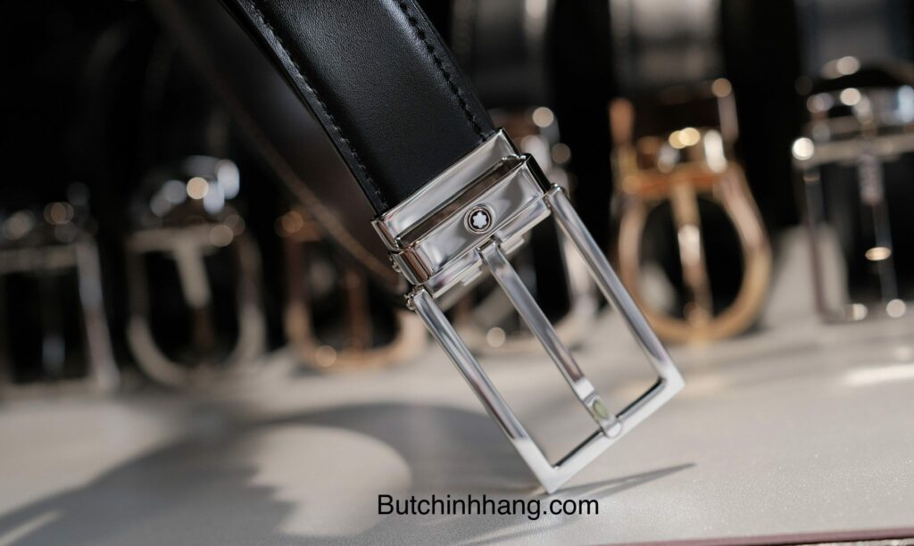 Thắt lưng Montblanc - phụ kiện dành cho quý ông - that lung montblanc phu kien danh cho quy ong