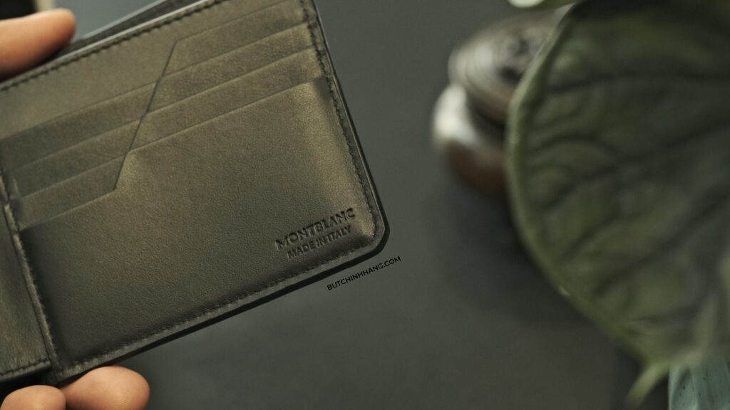 Mẫu ví Montblanc Leather Goods Urban Spirit với khả năng chống đọc trộm thẻ DSF1210