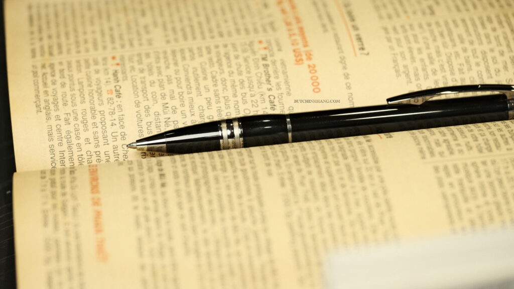 Montblanc Starwalker Midnight mẫu bút đặc biệt cùng màu mạ đen xám của ruthenium DSF1430