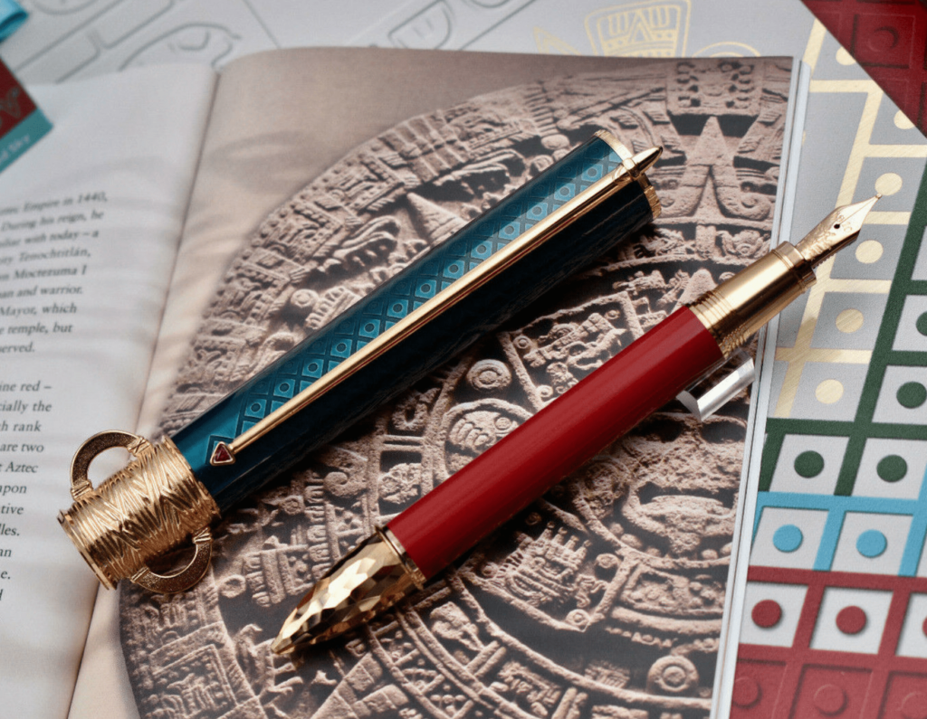 Giới thiệu - Bút Montblanc Patron of Art Homage to Moctezuma I Limited Edition 4810 - gioi thieu but montblanc patron of art homage to moctezuma i limited edition 4814