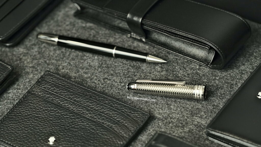 Montblanc Meisterstuck Solitaire Doué Geometry Platinum Classique Rollerball Pen 118079 - montblanc meisterstuck solitaire doue geometry platinum classique rollerball pen 118085