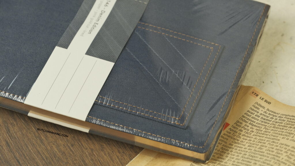 Chiếc sổ Montblanc Fine Stationery Notebook 146 Denim Edition phong cách trẻ trung và hiện đại - DSF2046