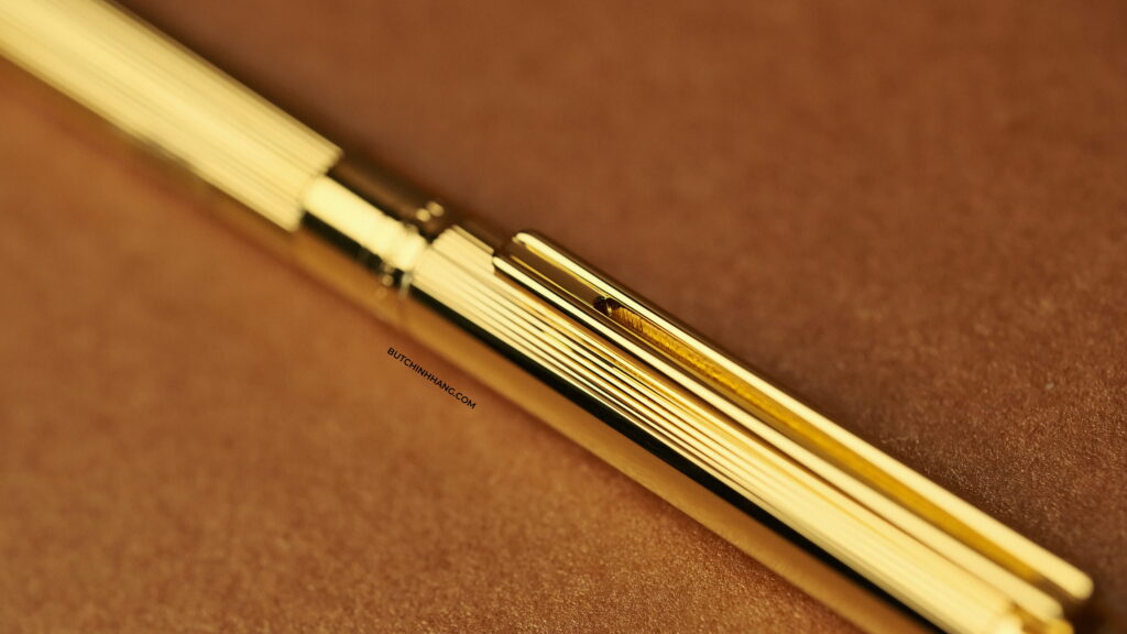 Báu vật trong những phiên bản bút cổ - Bút Montblanc Noblesse Gold plated Ballpoint Pen DSF2203