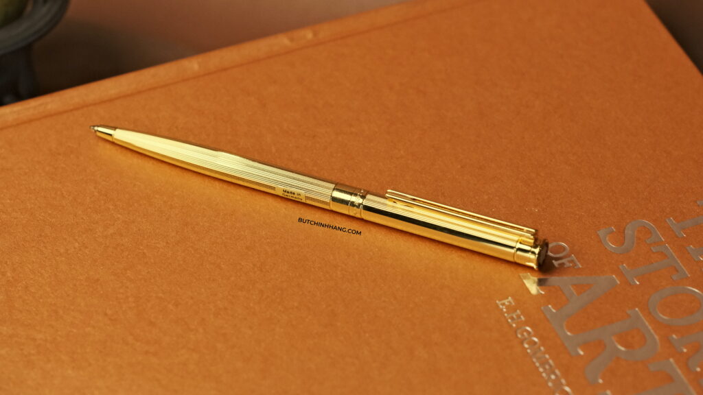 Báu vật trong những phiên bản bút cổ - Bút Montblanc Noblesse Gold plated Ballpoint Pen - DSF2205