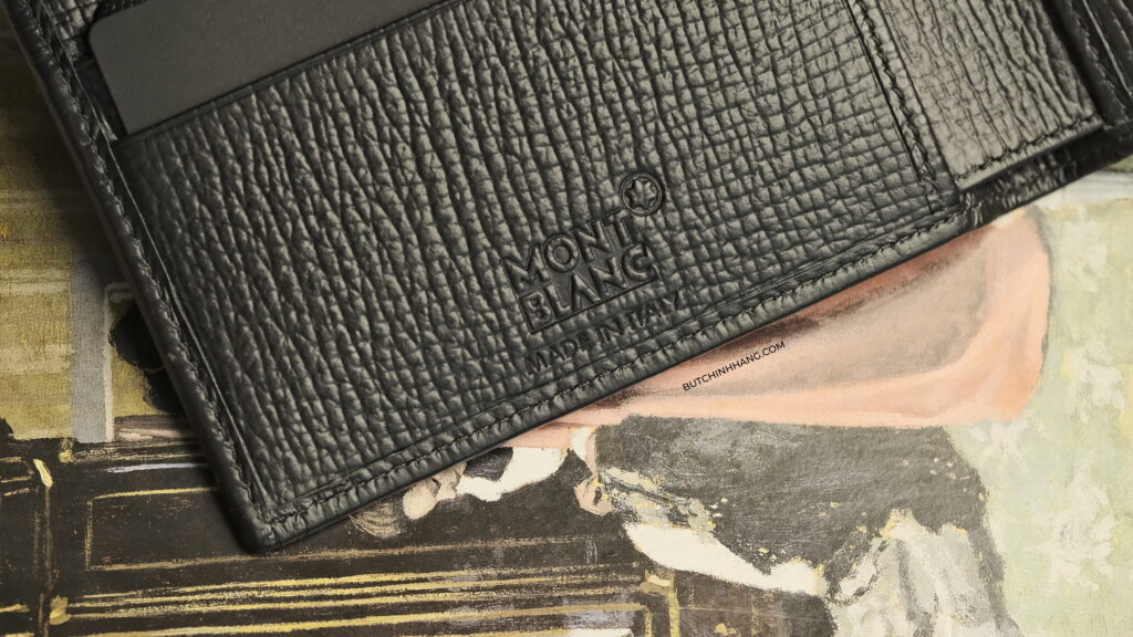 Chiếc ví da thuộc bộ sưu tập Montblanc Leather Goods Meisterstuck-Selection đầy nam tính DSF2484