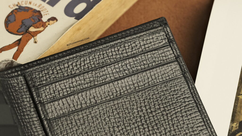 Chiếc ví da thuộc bộ sưu tập Montblanc Leather Goods Meisterstuck-Selection đầy nam tính DSF2485